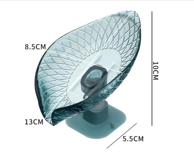 New Leaf-shaped Suction Cup Soap Box