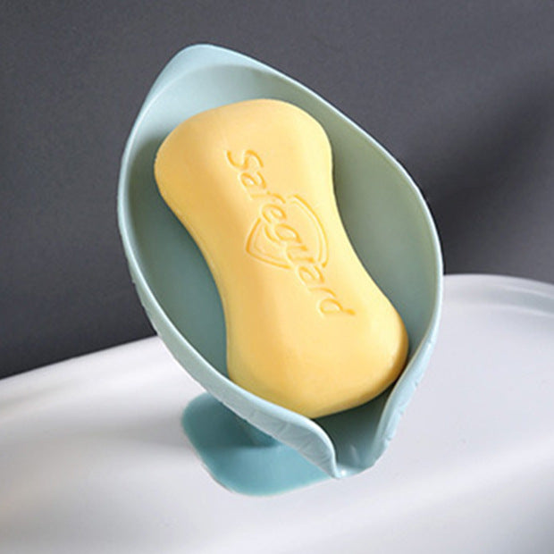 New Leaf-shaped Suction Cup Soap Box