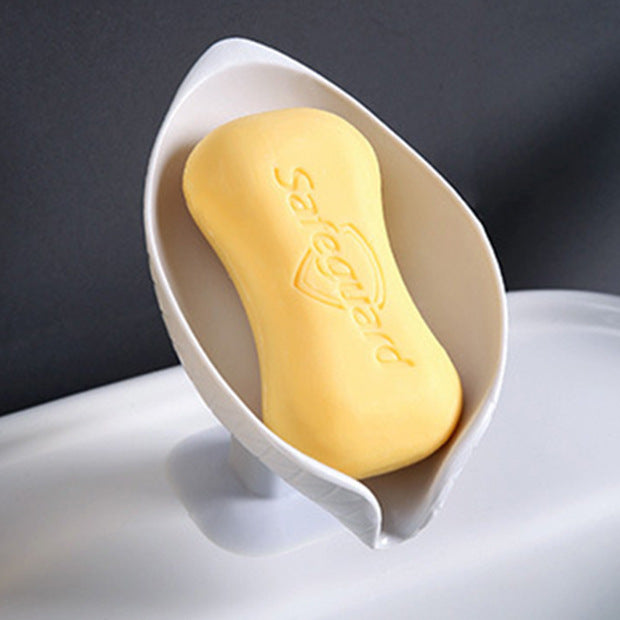 New Leaf-shaped Suction Cup Soap Box